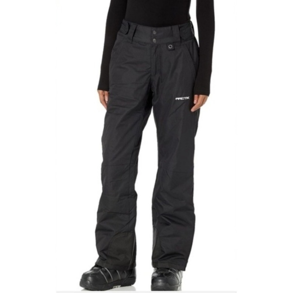 Arctix Snow Pants Women XL Black Insulated Ski Snowboard Regular Fit Winterwear